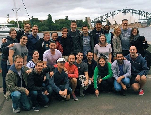 Team retreat in Sydney in 2015